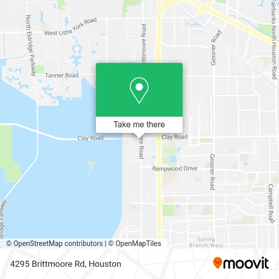 4295 Brittmoore Rd map