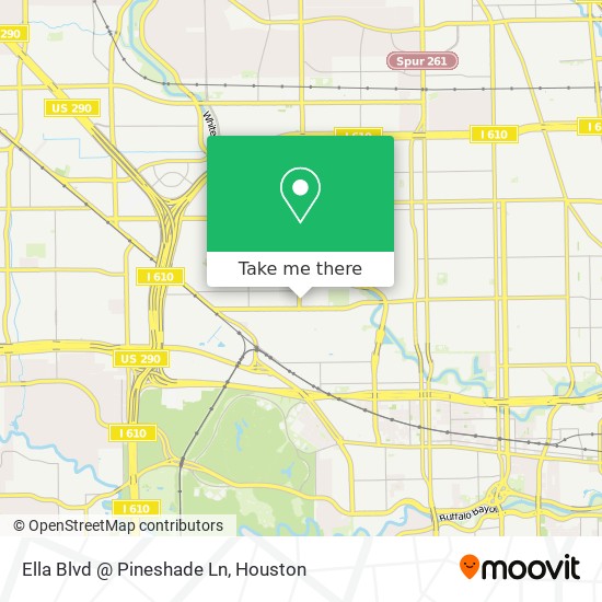 Ella Blvd @ Pineshade Ln map