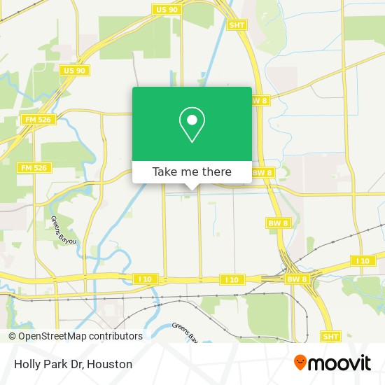 Holly Park Dr map