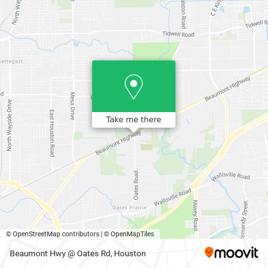 How to get to Beaumont Hwy Oates Rd in Houston by Bus or Light Rail