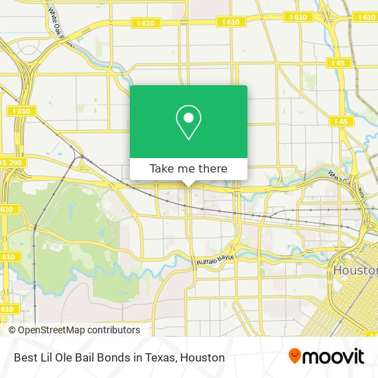 Mapa de Best Lil Ole Bail Bonds in Texas