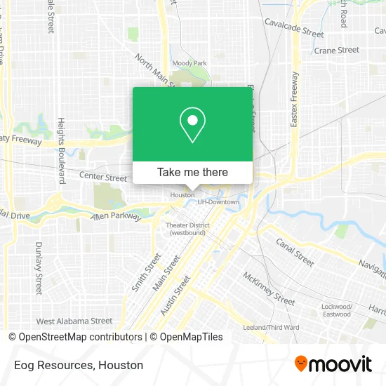 Eog Resources map
