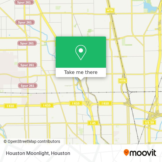 Houston Moonlight map