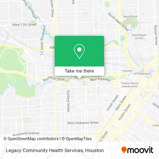 Legacy Community Health Services map