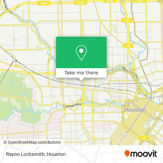 Rayon Locksmith map