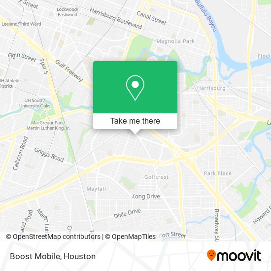 Boost Mobile map