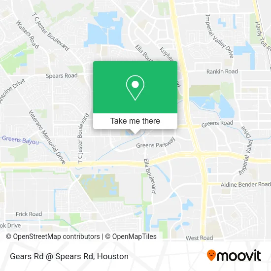 Gears Rd @ Spears Rd map