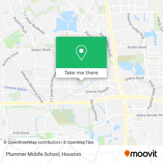 Plummer Middle School map