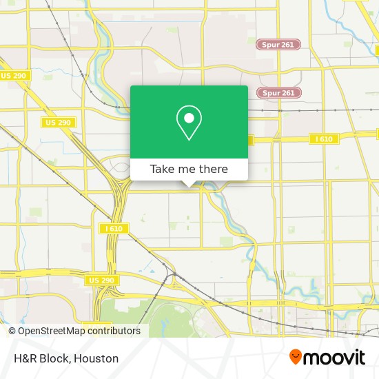 H&R Block map