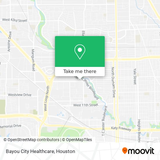 Bayou City Healthcare map