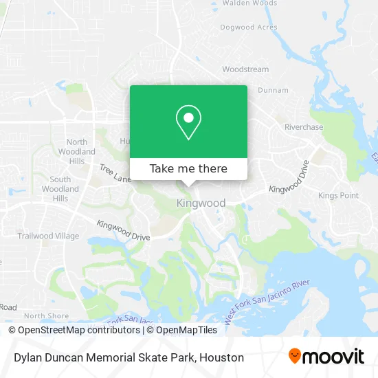 Dylan Duncan Memorial Skate Park map