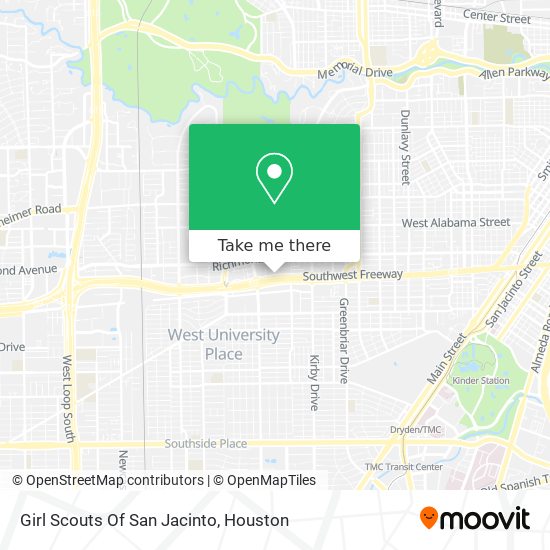 Girl Scouts Of San Jacinto map