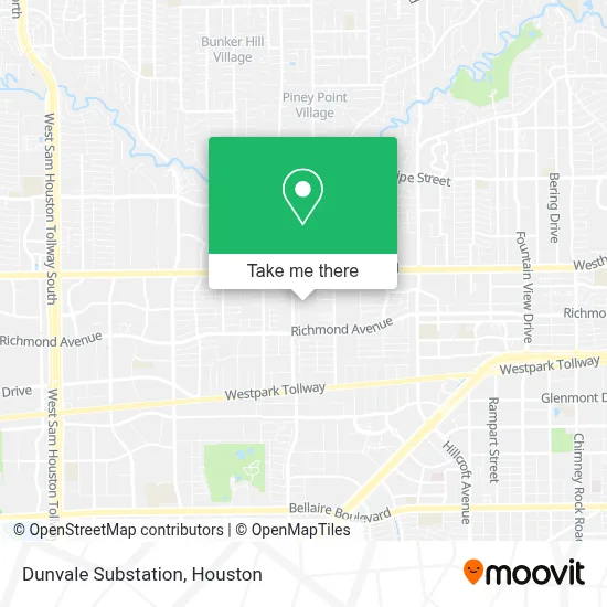 Dunvale Substation map