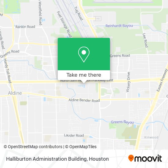 Mapa de Halliburton Administration Building