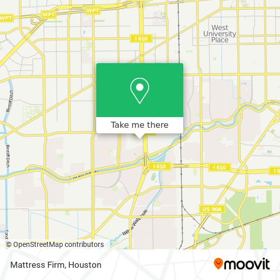 Mattress Firm map