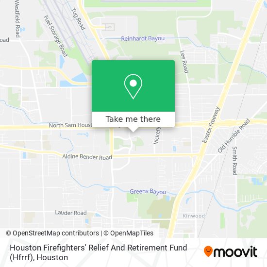 Houston Firefighters' Relief And Retirement Fund (Hfrrf) map