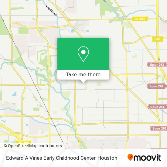 Edward A Vines Early Childhood Center map