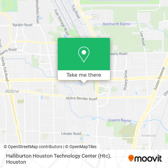 Mapa de Halliburton Houston Technology Center (Htc)