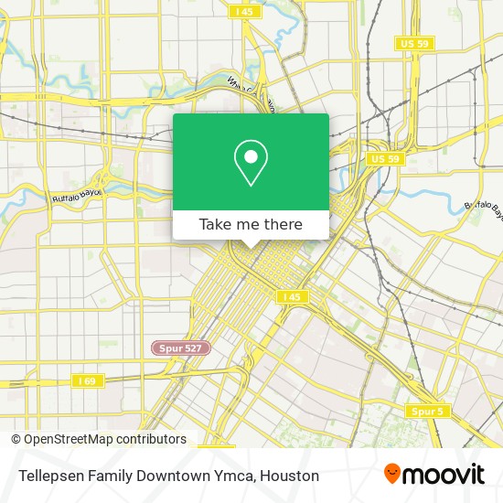 Tellepsen Family Downtown Ymca map