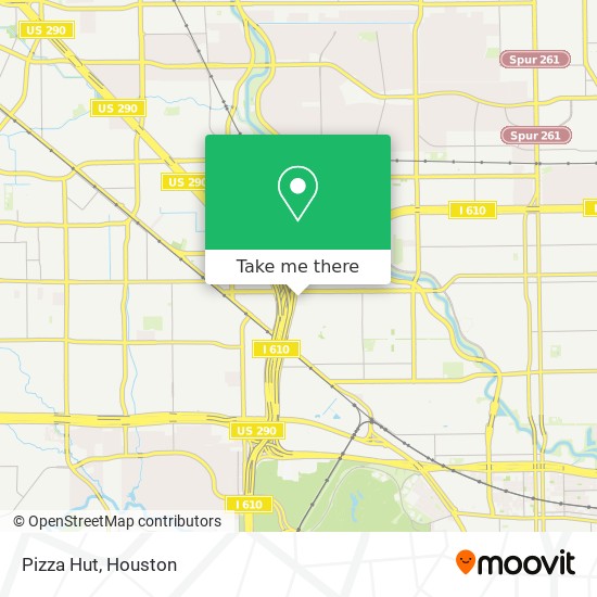 Pizza Hut map