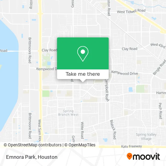 Emnora Park map