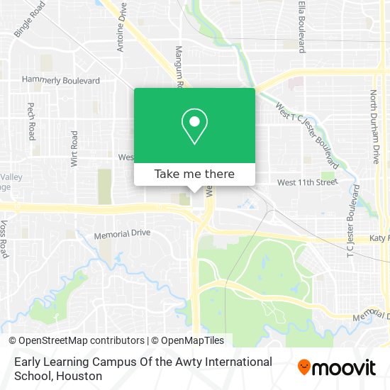 Mapa de Early Learning Campus Of the Awty International School