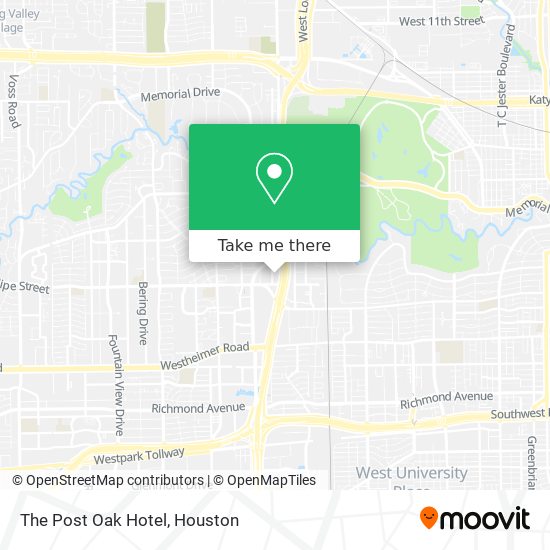 Mapa de The Post Oak Hotel