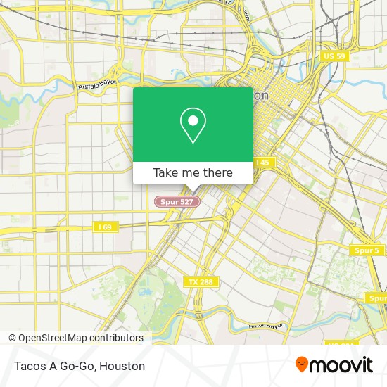 Mapa de Tacos A Go-Go