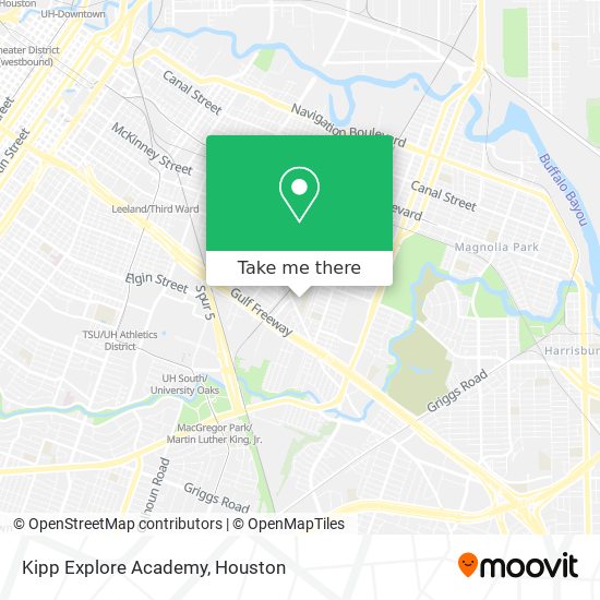 Mapa de Kipp Explore Academy