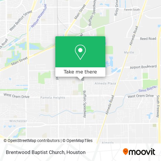 How To Get To Brentwood Baptist Church In Houston By Bus Or Light Rail