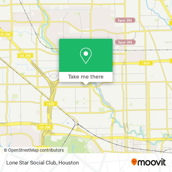 Mapa de Lone Star Social Club