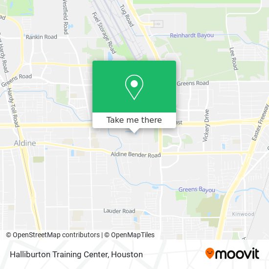 Halliburton Training Center map