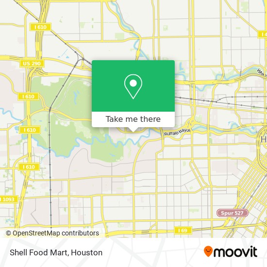 Shell Food Mart map