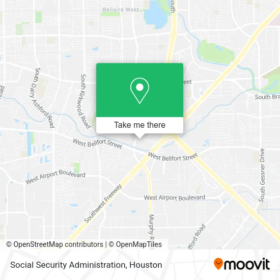 Social Security Administration map