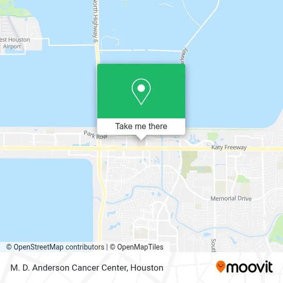 M. D. Anderson Cancer Center map