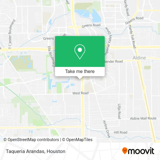 Taqueria Arandas map
