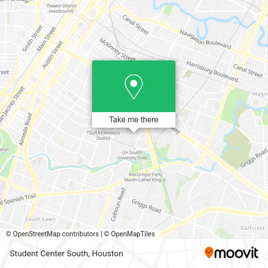 Student Center South map