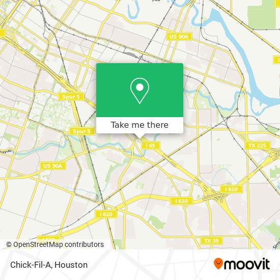 Chick-Fil-A map