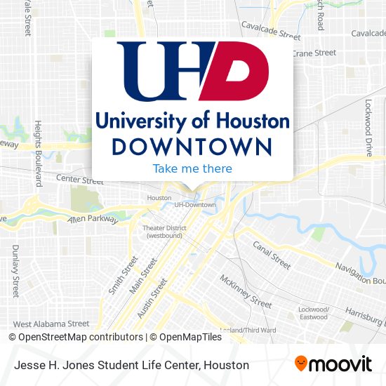 Jesse H. Jones Student Life Center map