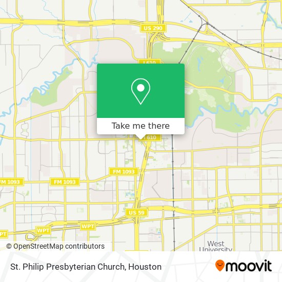 Mapa de St. Philip Presbyterian Church