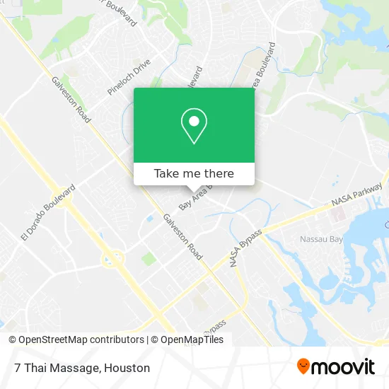 7 Thai Massage map