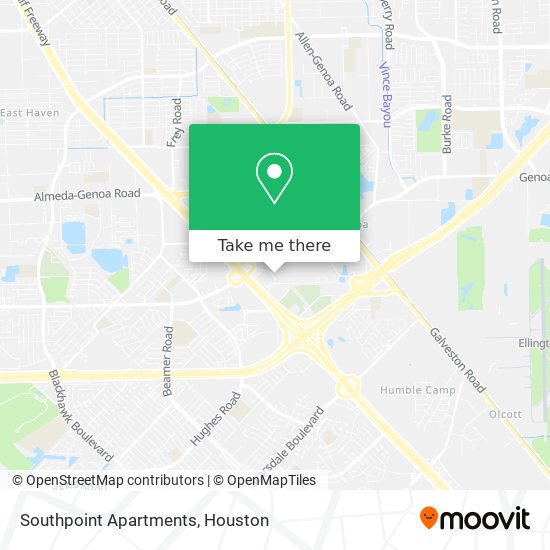 Southpoint Apartments map