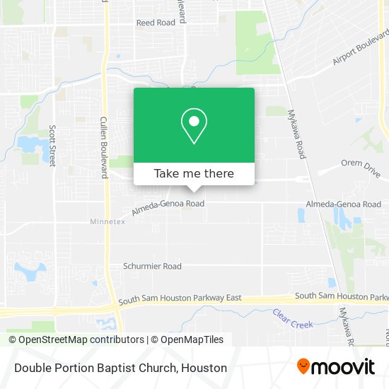 Double Portion Baptist Church map