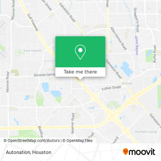 Autonation map