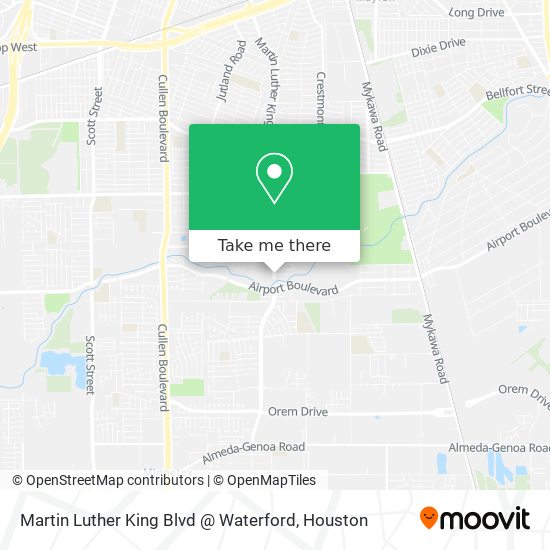 Martin Luther King Blvd @ Waterford map