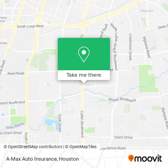 Mapa de A-Max Auto Insurance