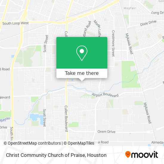 Christ Community Church of Praise map