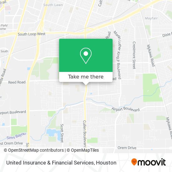 Mapa de United Insurance & Financial Services