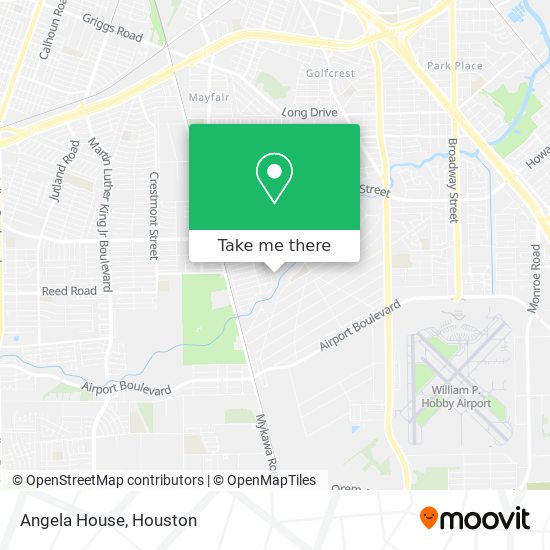 Angela House map