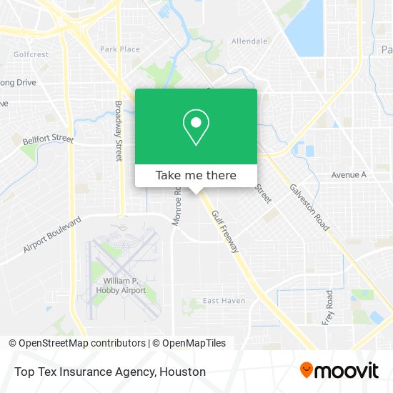 Top Tex Insurance Agency map